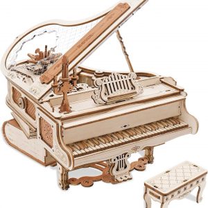 Maqueta piano 3D de madera