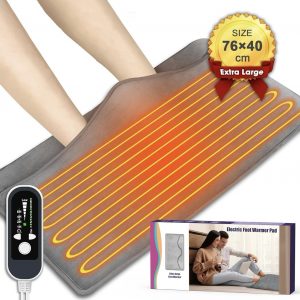Manta eléctrica doble para pies