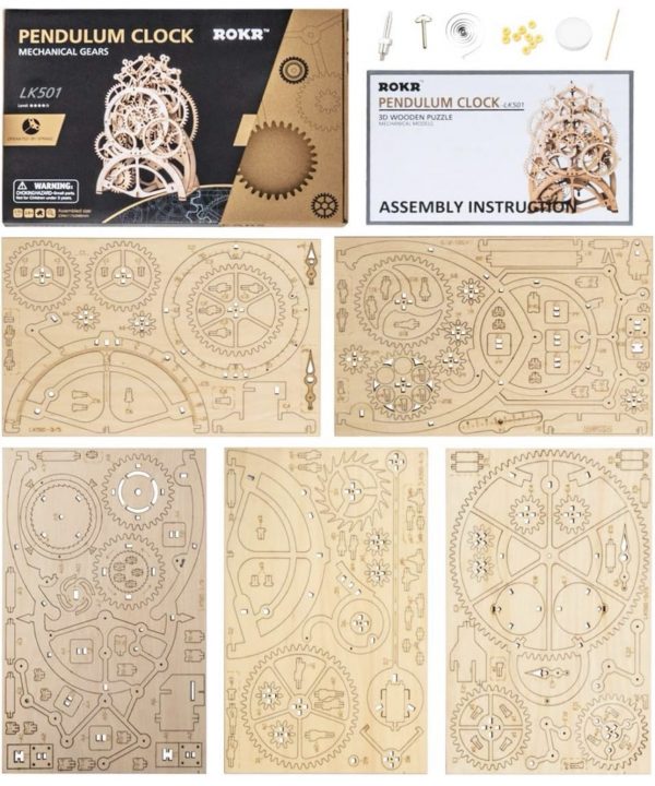Maqueta de madera reloj - Imagen 2