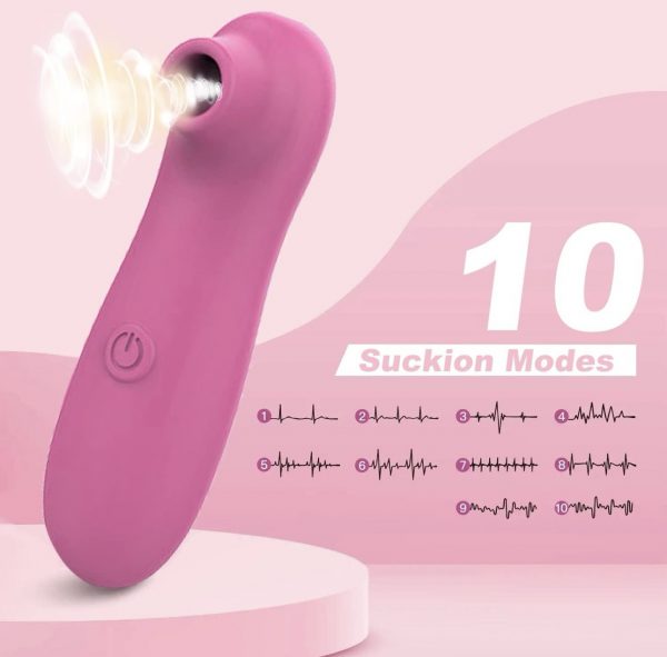 Succionador de clitoris silicona rosa - Imagen 3
