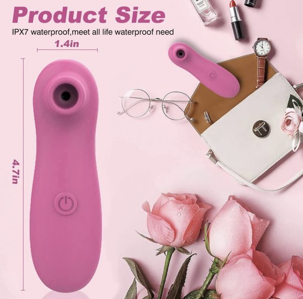 Succionador de clitoris silicona rosa - Imagen 2