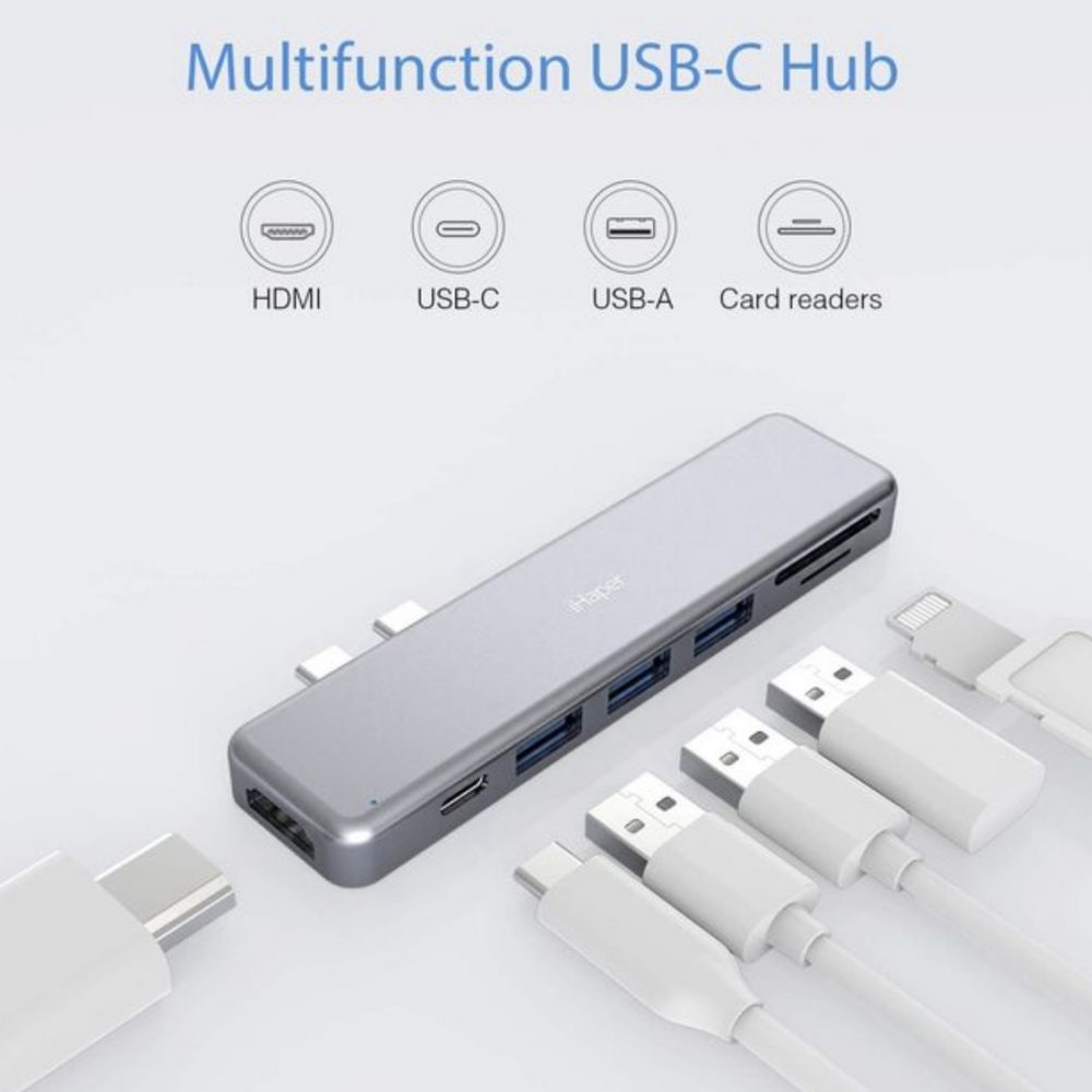 Hub multi puerto para Mac