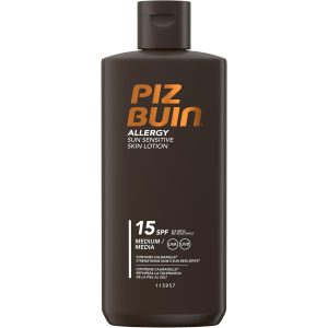 Piz Buin - Protección Solar, Loción allergy SPF 15 - Protección media Bote 200 ml
