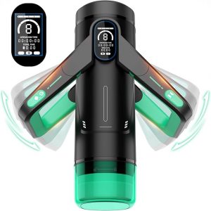 Masturbador Masculino 9 Vibraciones Pantalla LCD