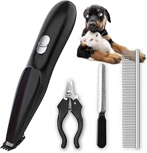 Cortadora de Pelo para Perros y Gatos ShookOne | Recargable y de Bajo Ruido