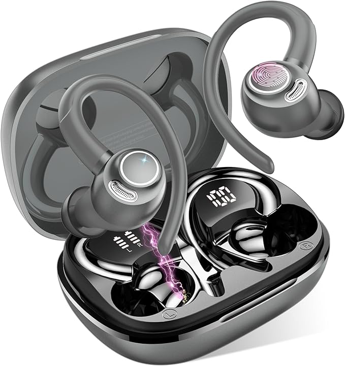 Jesebang Auriculares Inalámbricos Negros