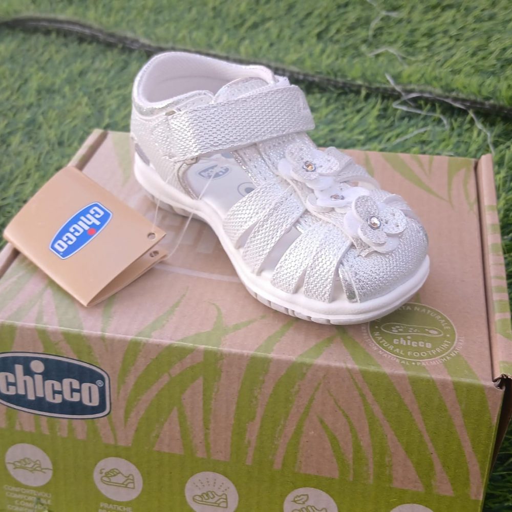 Sandalias Blancas Niña Chicco