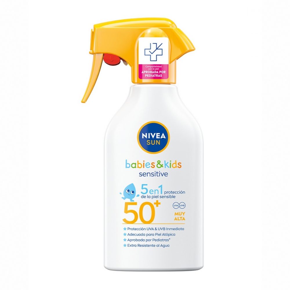 Nivea Sun Niños Sensitive Spray Pistola FPS50+ | 270ml