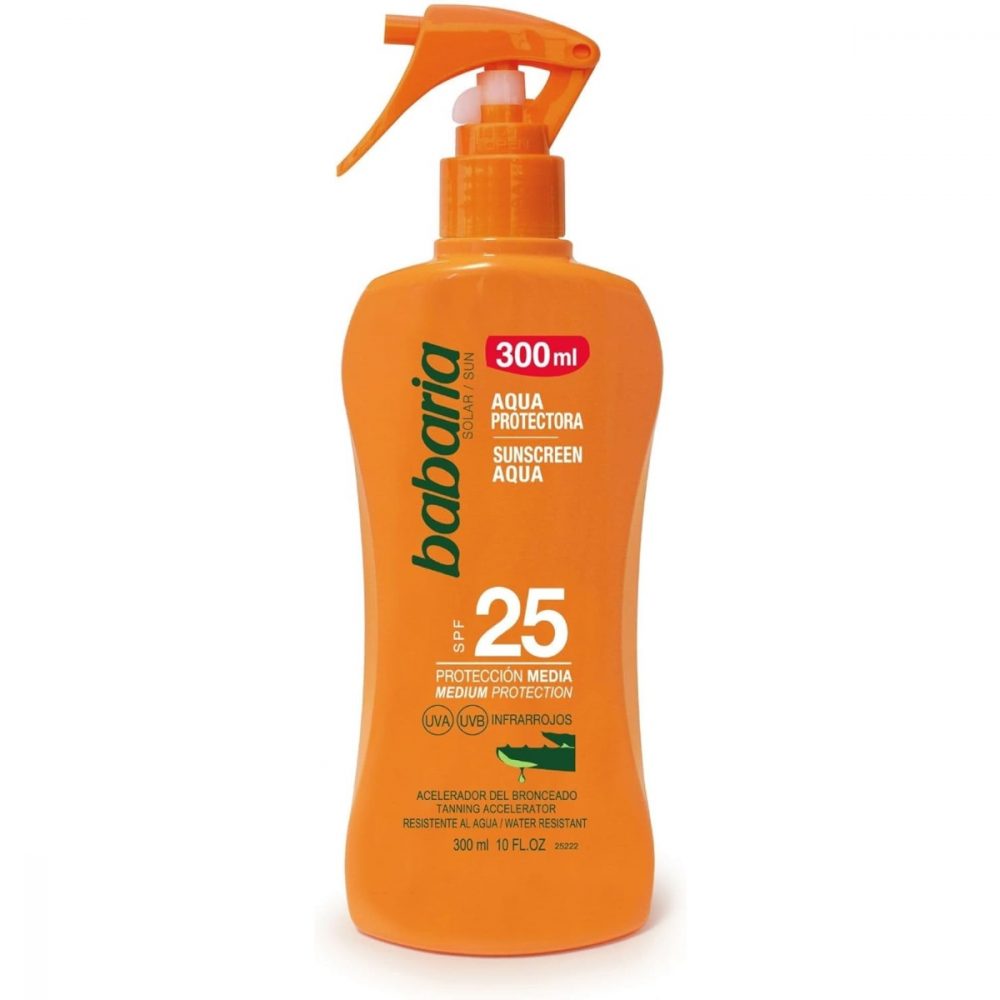 Babaria Aqua Protectora SPF25 Bronceado | 300ml