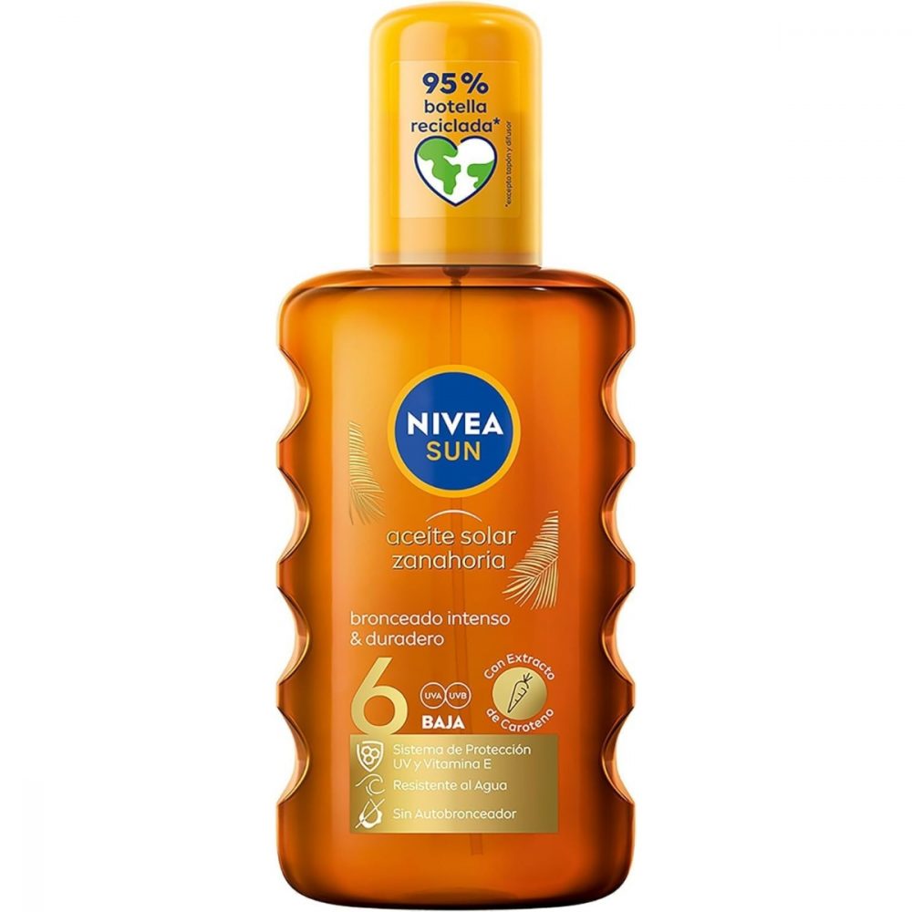 Nivea Sun Aceite Solar Zanahoria SPF6 | 200ml