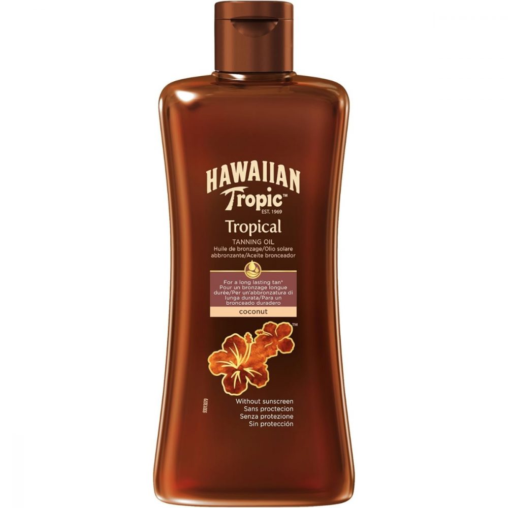 HAWAIIAN Tropic Aceite Bronceador Coco | 200 ml