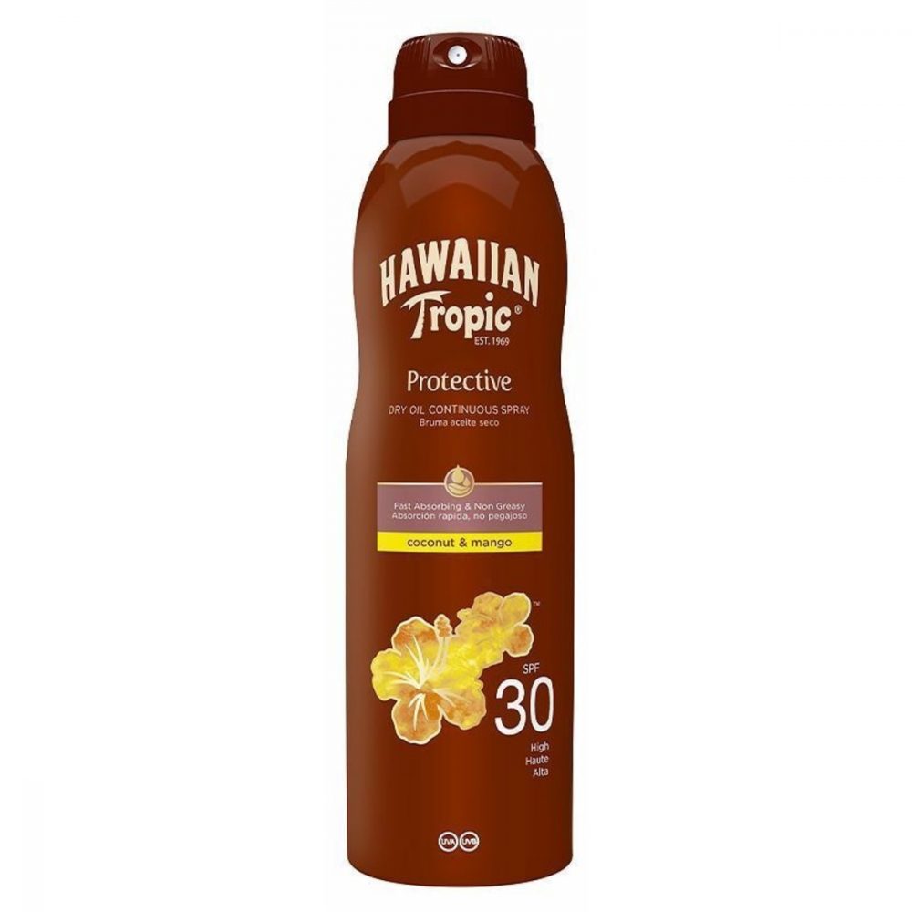 HAWAIIAN Tropic Protective Dry Oil Coconut & Mango SPF30 | 180ml